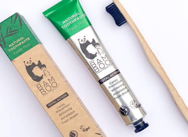 The Bam & Boo lançou pasta de dentes natural, vegan e com certificado climate neutral
