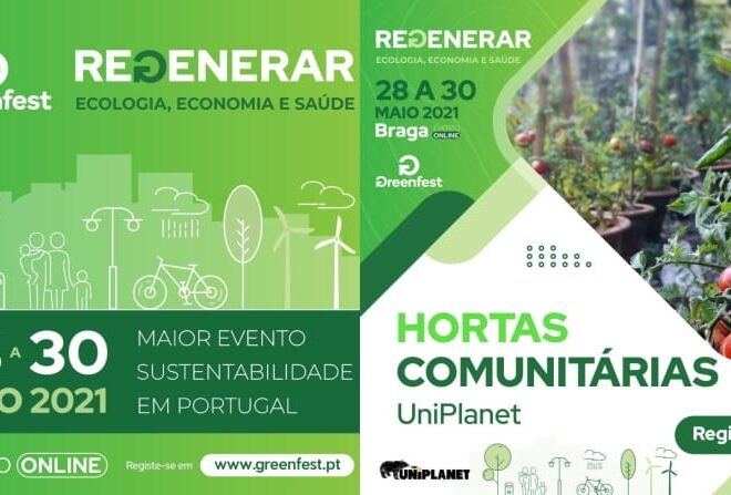 O UniPlanet vai participar no Greenfest para falar sobre hortas comunitárias dia 30 de maio