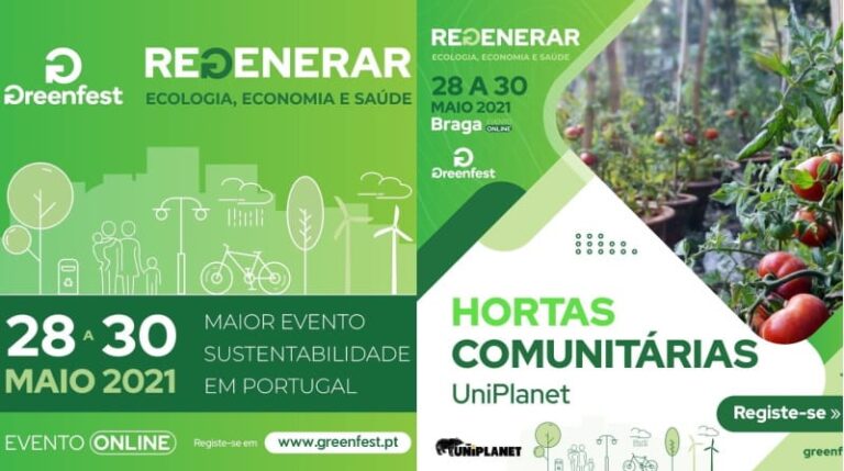 O UniPlanet vai participar no Greenfest para falar sobre hortas comunitárias dia 30 de maio
