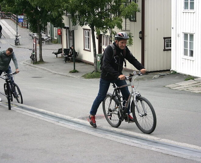 Noruega: o elevador de bicicletas inventado em 1993