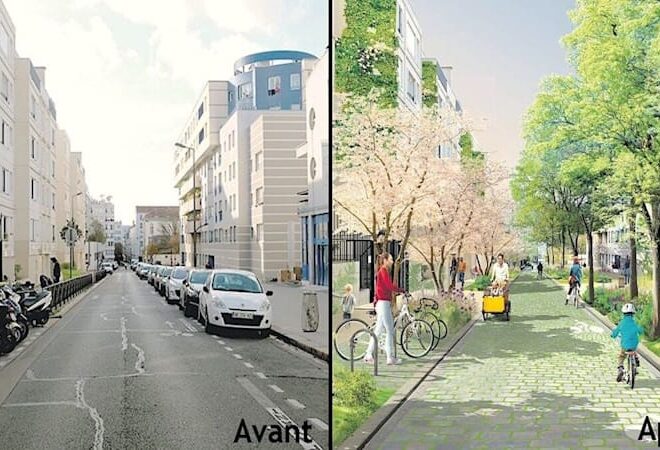 Paris Quer Substituir 60 Mil Lugares de Estacionamento por Árvores até 2030