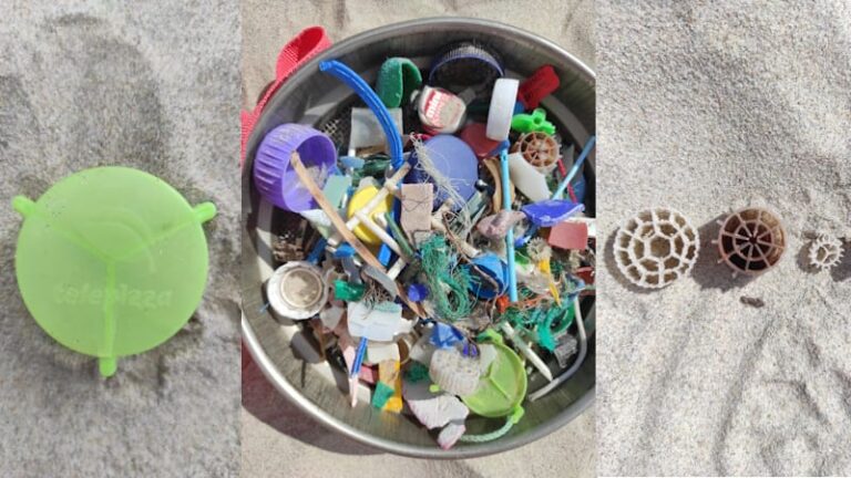 O UniPlanet fez uma nova limpeza de praia e encontrou resíduos inesperados